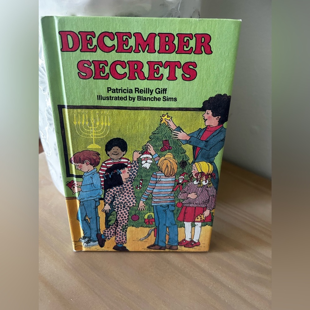 Vintage 1984 December Secrets Children's Hardcover Weekly Reader Book